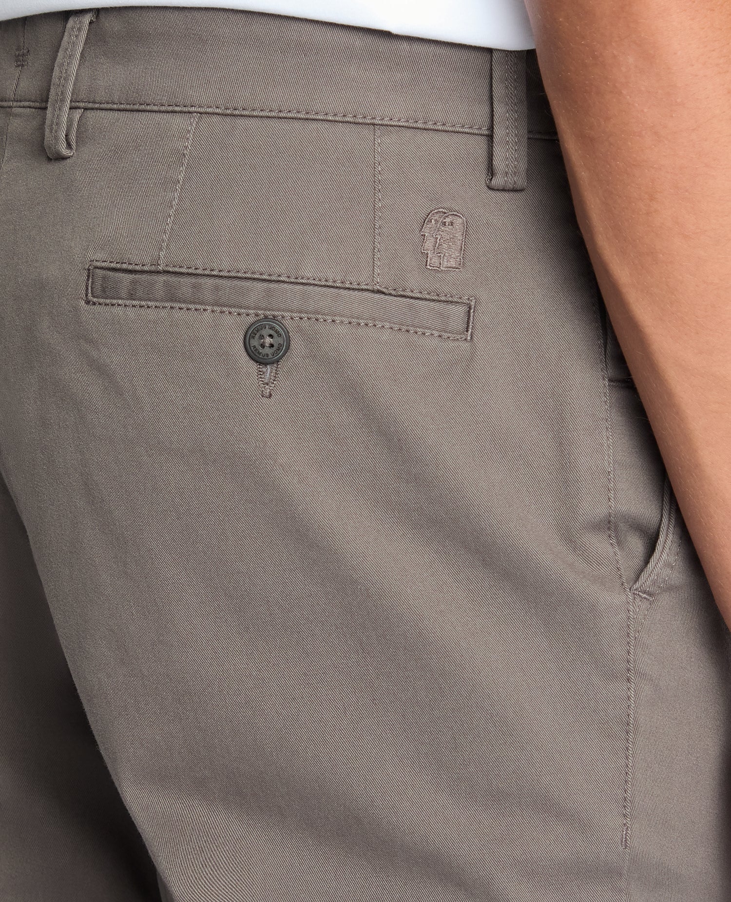 Straight Leg Cotton-Stretch Washed Chino - Image 4