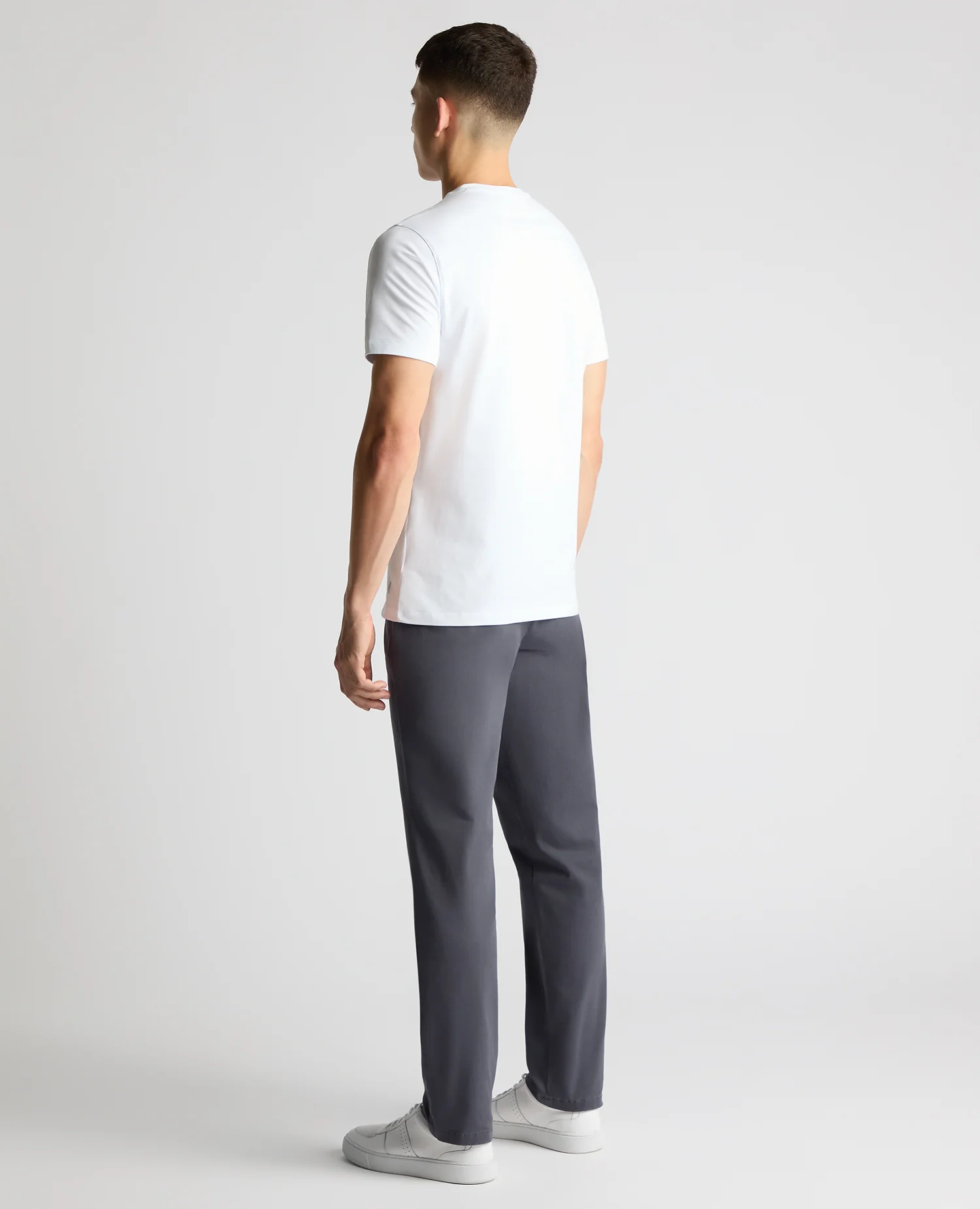 Straight Leg Cotton-Stretch Washed Chino - Image 3