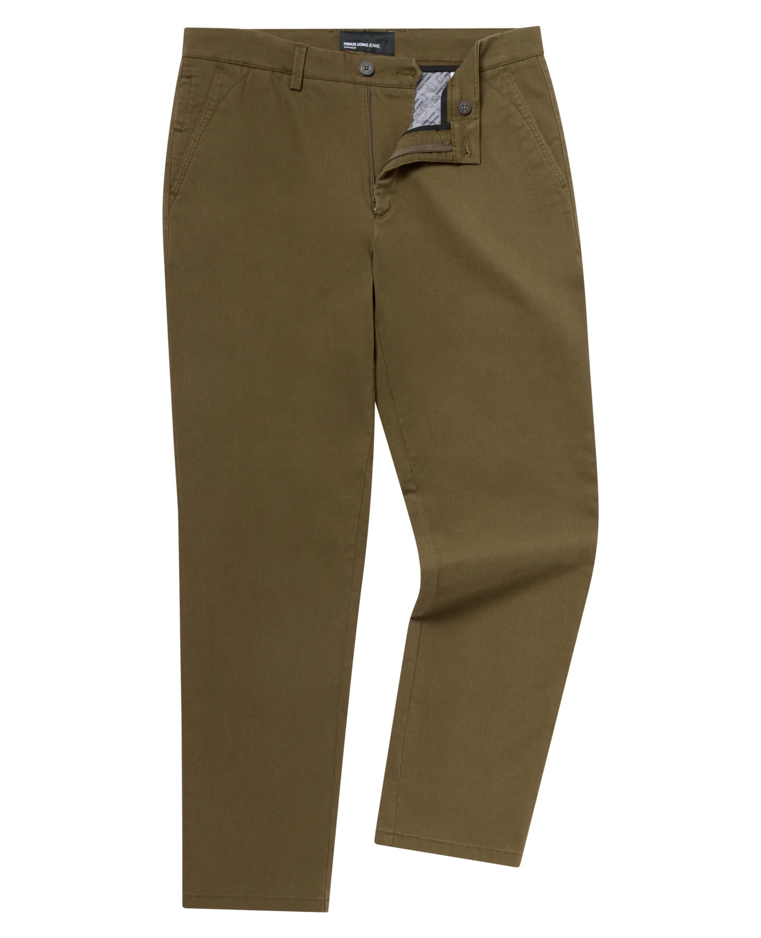Straight Leg Cotton-Stretch Washed Chino - Image 6