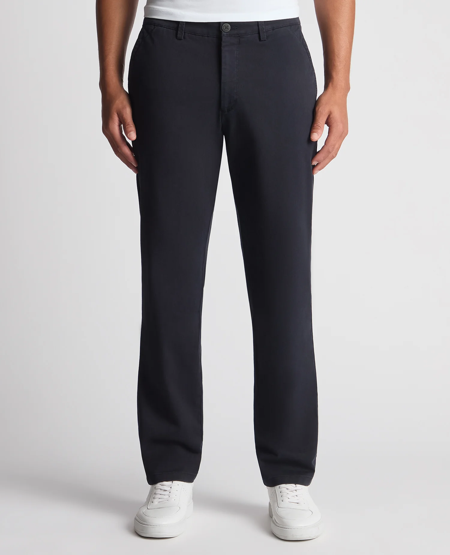 Straight Leg Cotton-Stretch Ronan Chino