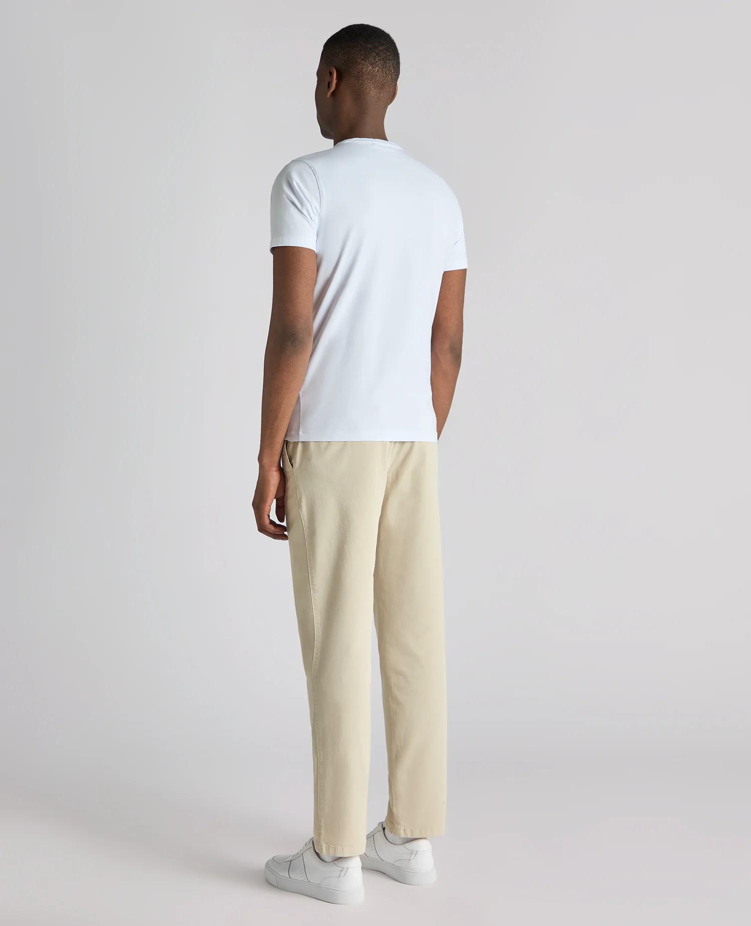 Stone Straight Leg Cotton-Blend Chinos - Image 3
