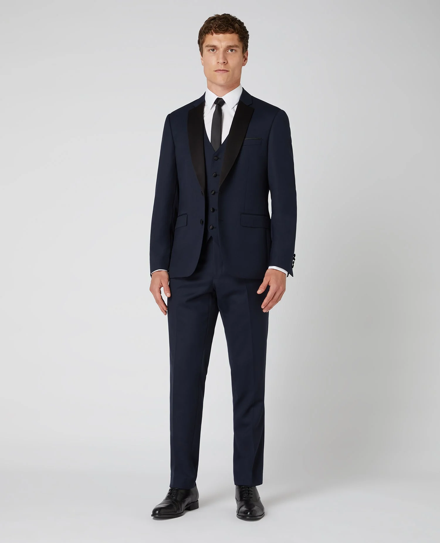 Tapered Wool-Rich Mix and Match Suit Jacket - Image 2
