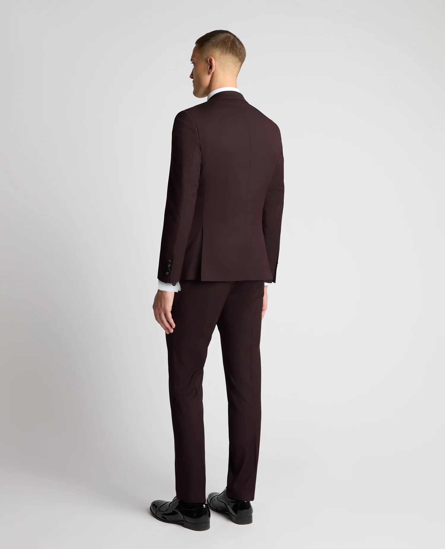 Slim fit polyviscose suit jacket - Image 4