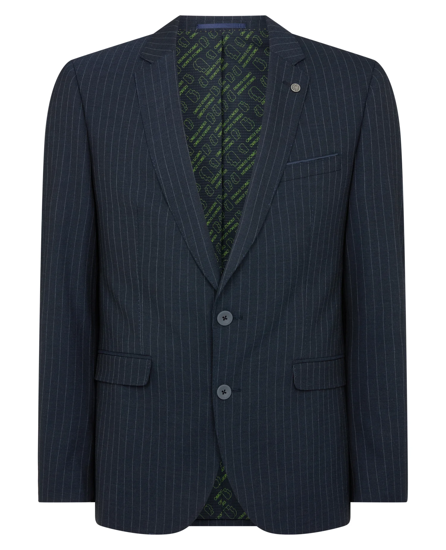 Slim Fit Stripe Stretch Jacket - Image 6