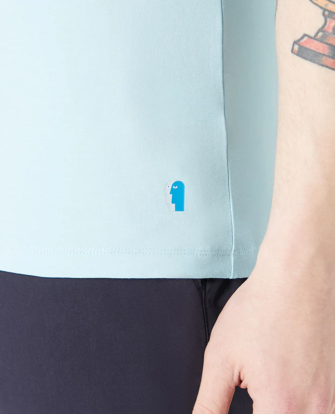 Tapered Fit Cotton-Stretch T-Shirt - Image 5