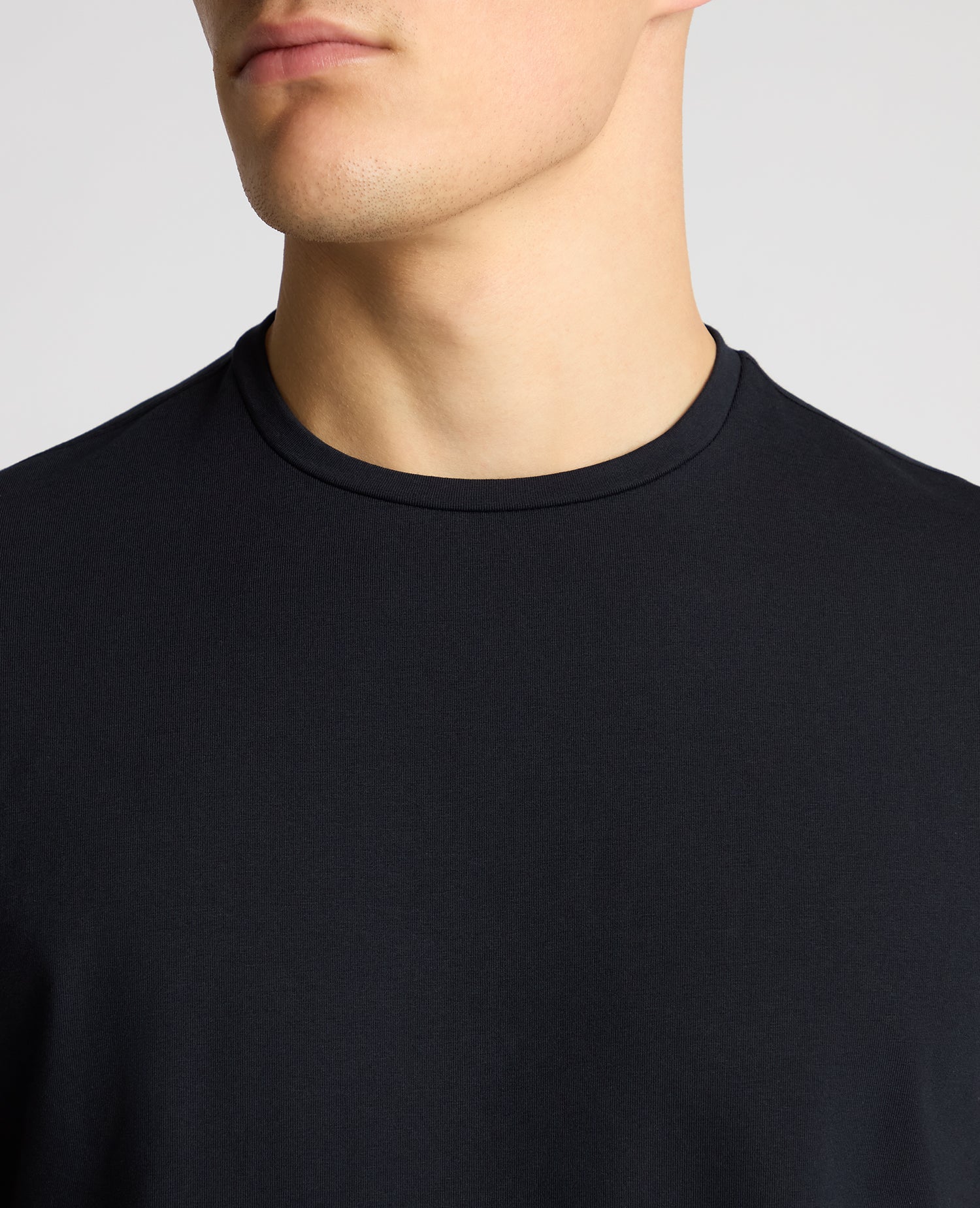 Cotton Stretch Crew Neck Brotherhood T-Shirt - Image 5