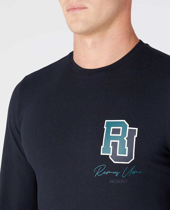 Tapered Fit Cotton-Stretch T-Shirt - Image 4