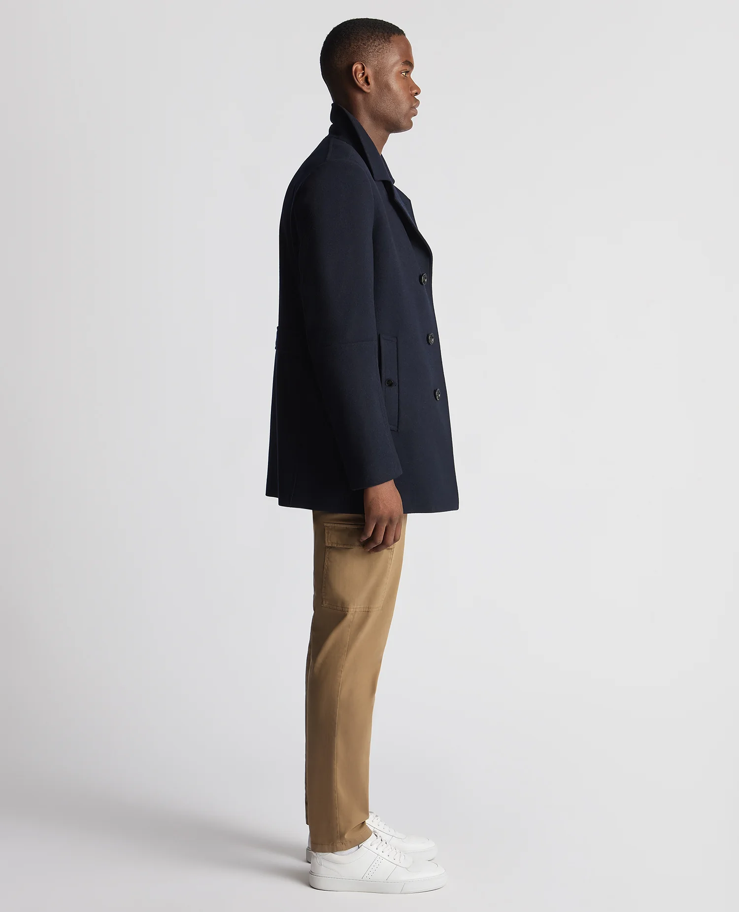Tailored Fit Overcoat - Image 3