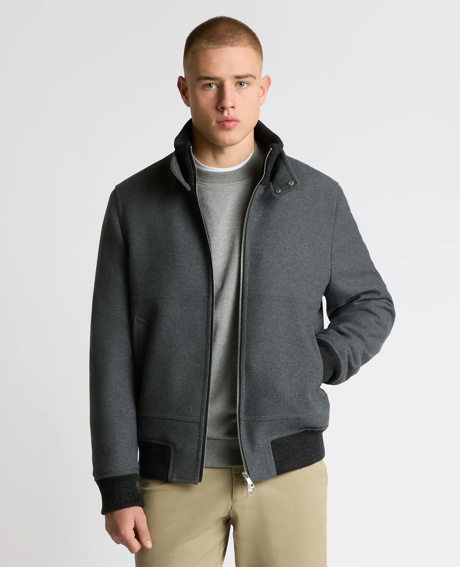 Braxton Regular Fit Twill Jacket