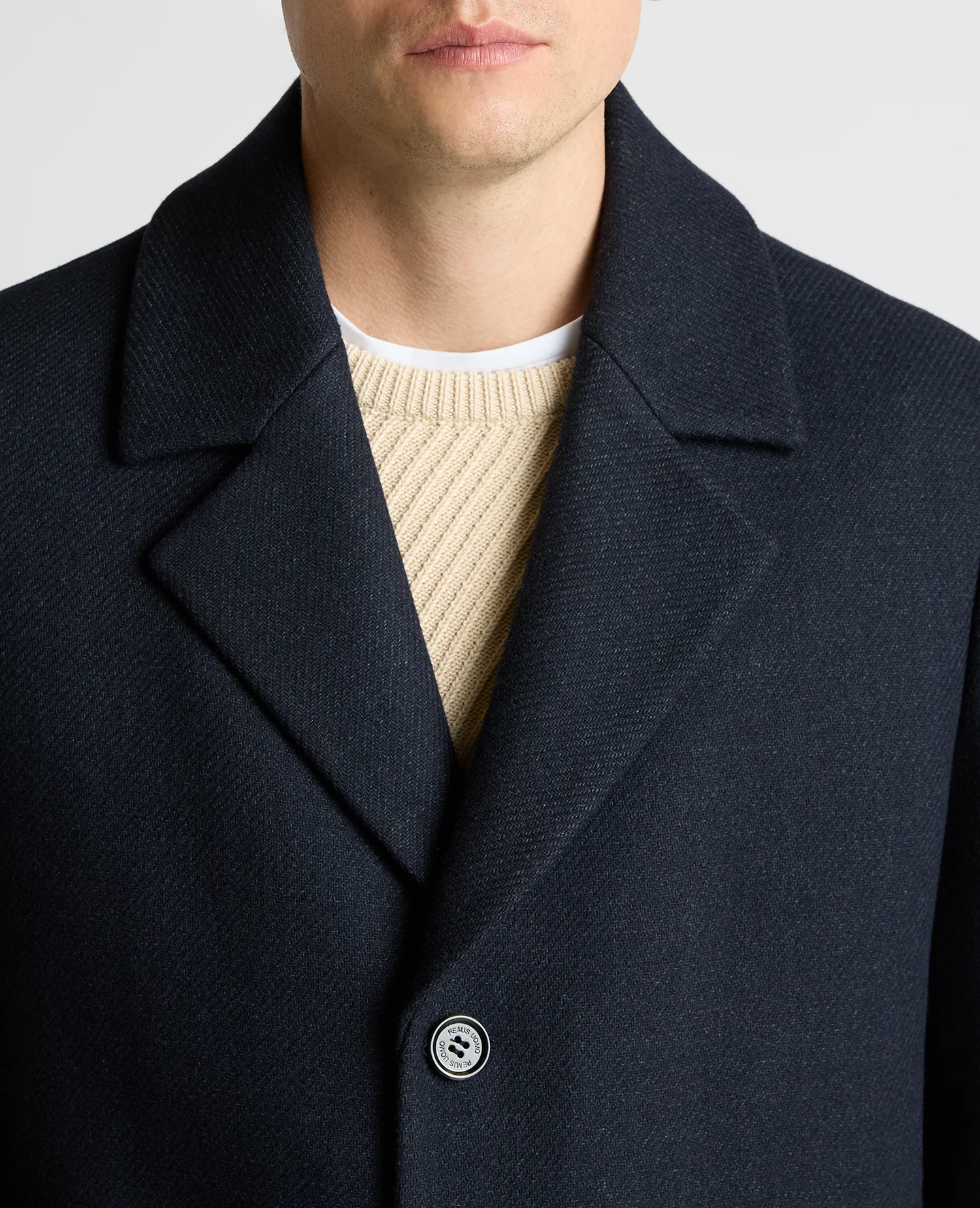 Dylan Relaxed Fit Wool Blend Coat - Image 5