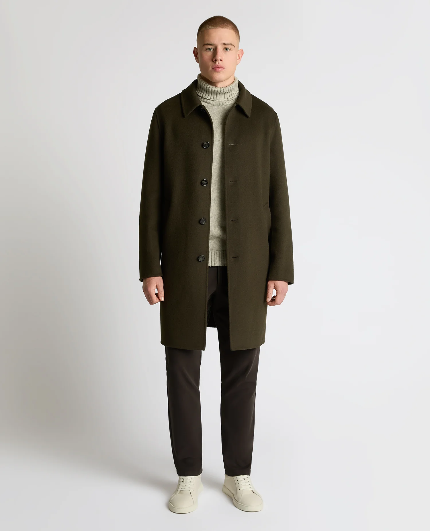 Tatum Relaxed Fit Wool Rich Overcoat - Image 2