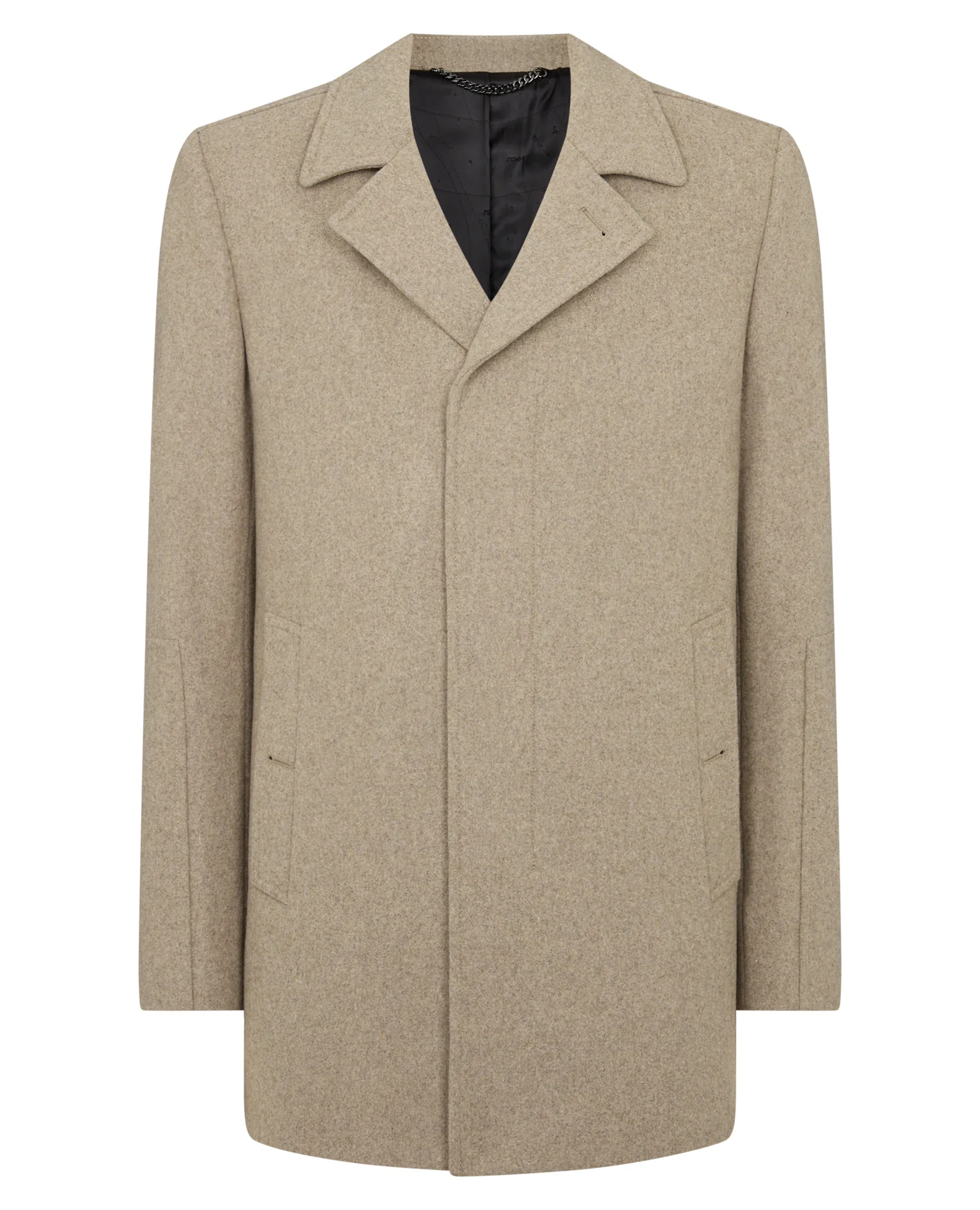 Lochlan Tailored Fit Wool Blend Overcoat - Image 7