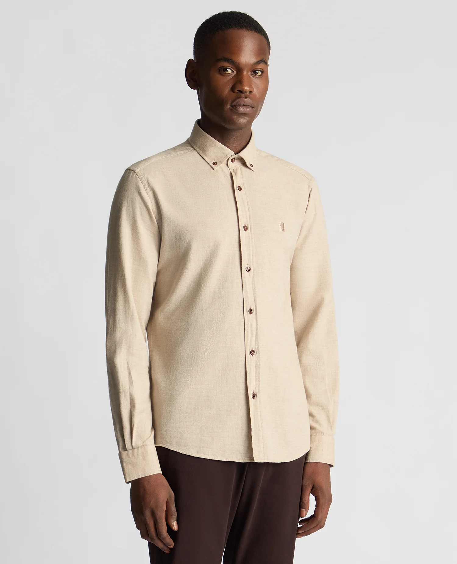 Tapered Fit Soft Cotton Shirt