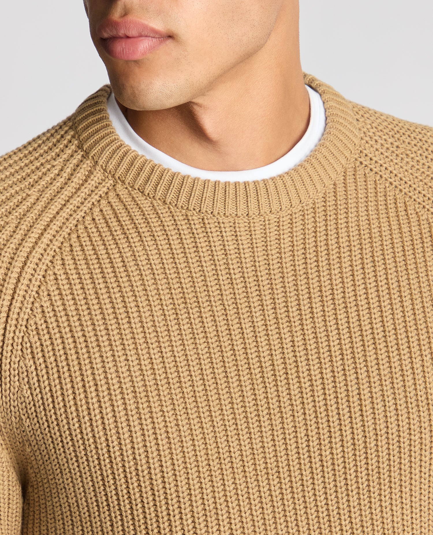 Tapered Fit Chunky Knit Sweater - Image 5