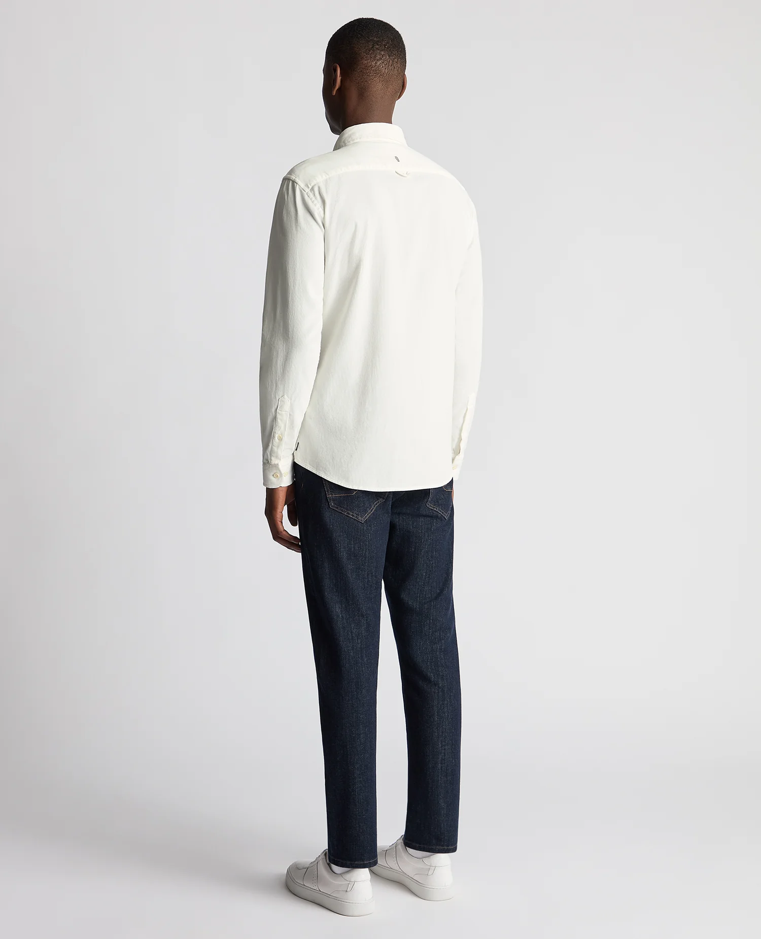 Tapered Fit Micro Corduroy Shirt - Image 3