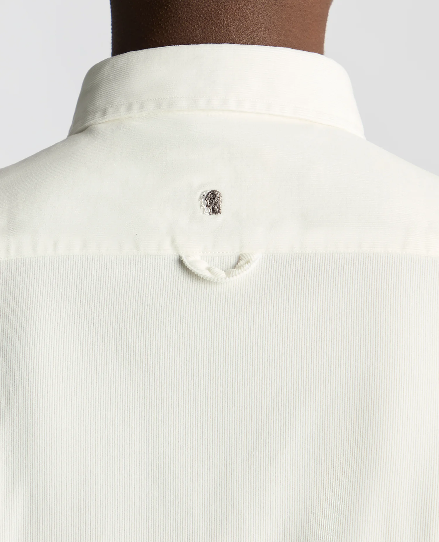 Tapered Fit Micro Corduroy Shirt - Image 6