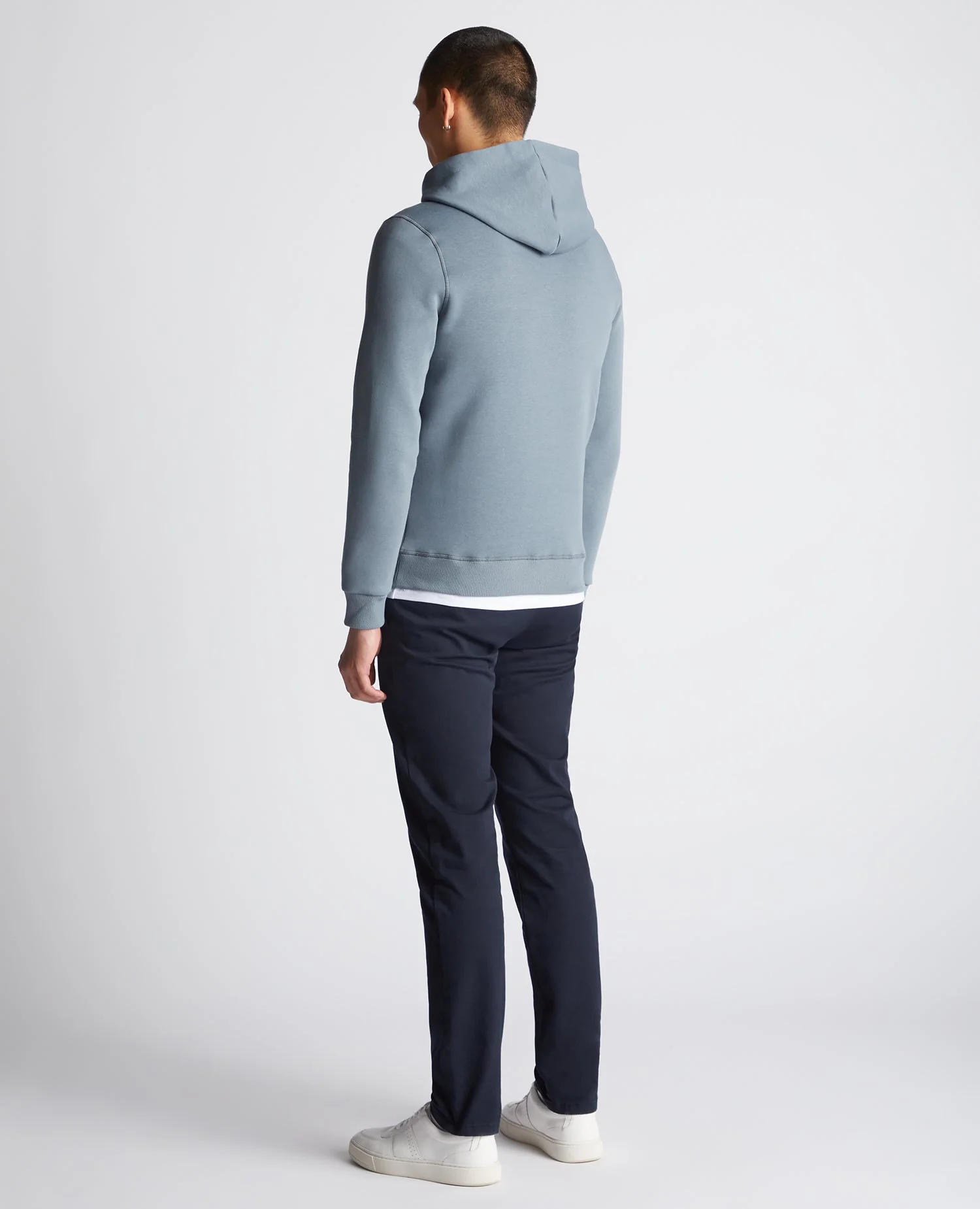 Tapered Fit Cotton-Blend Hoodie - Image 3