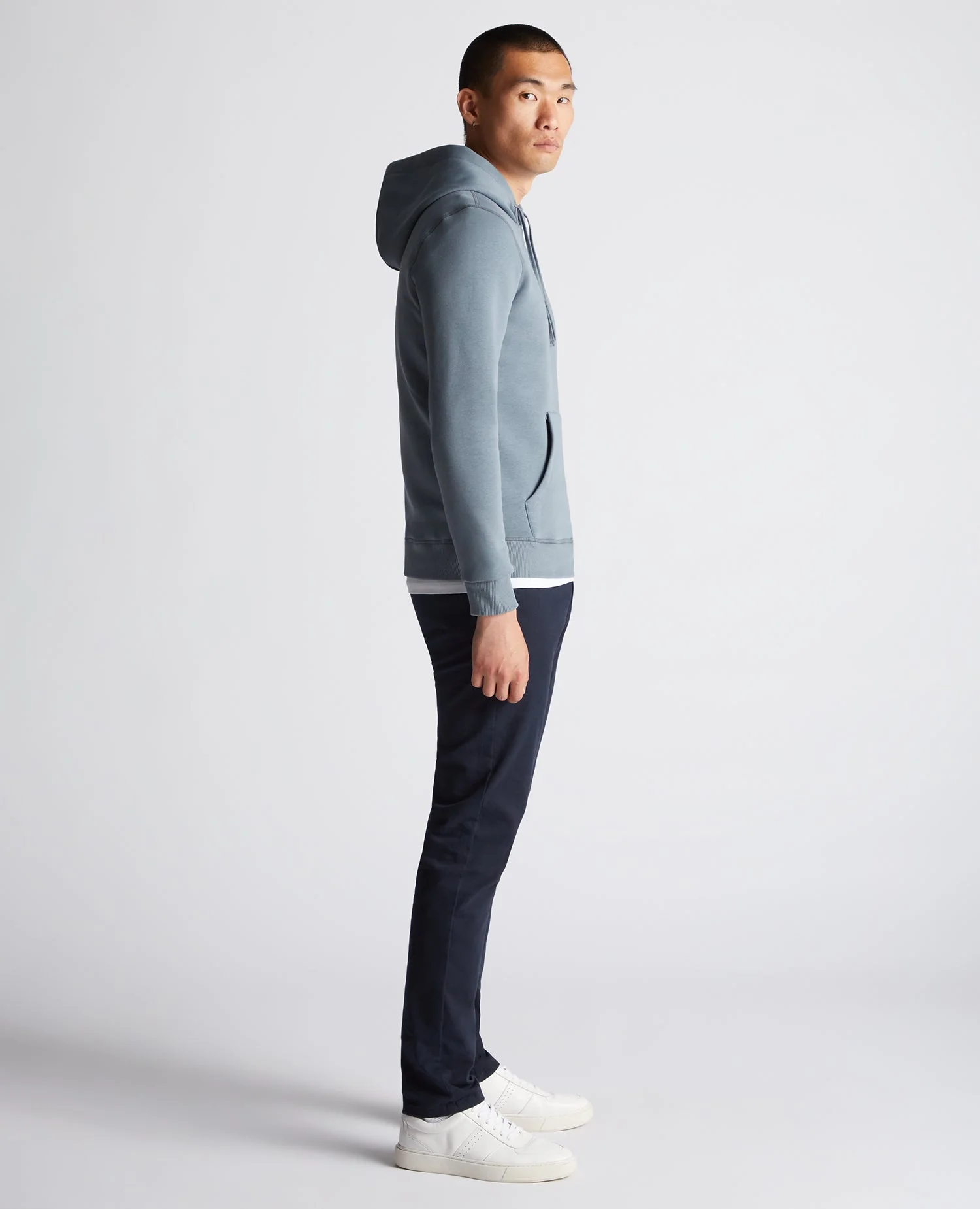 Tapered Fit Cotton-Blend Hoodie - Image 4