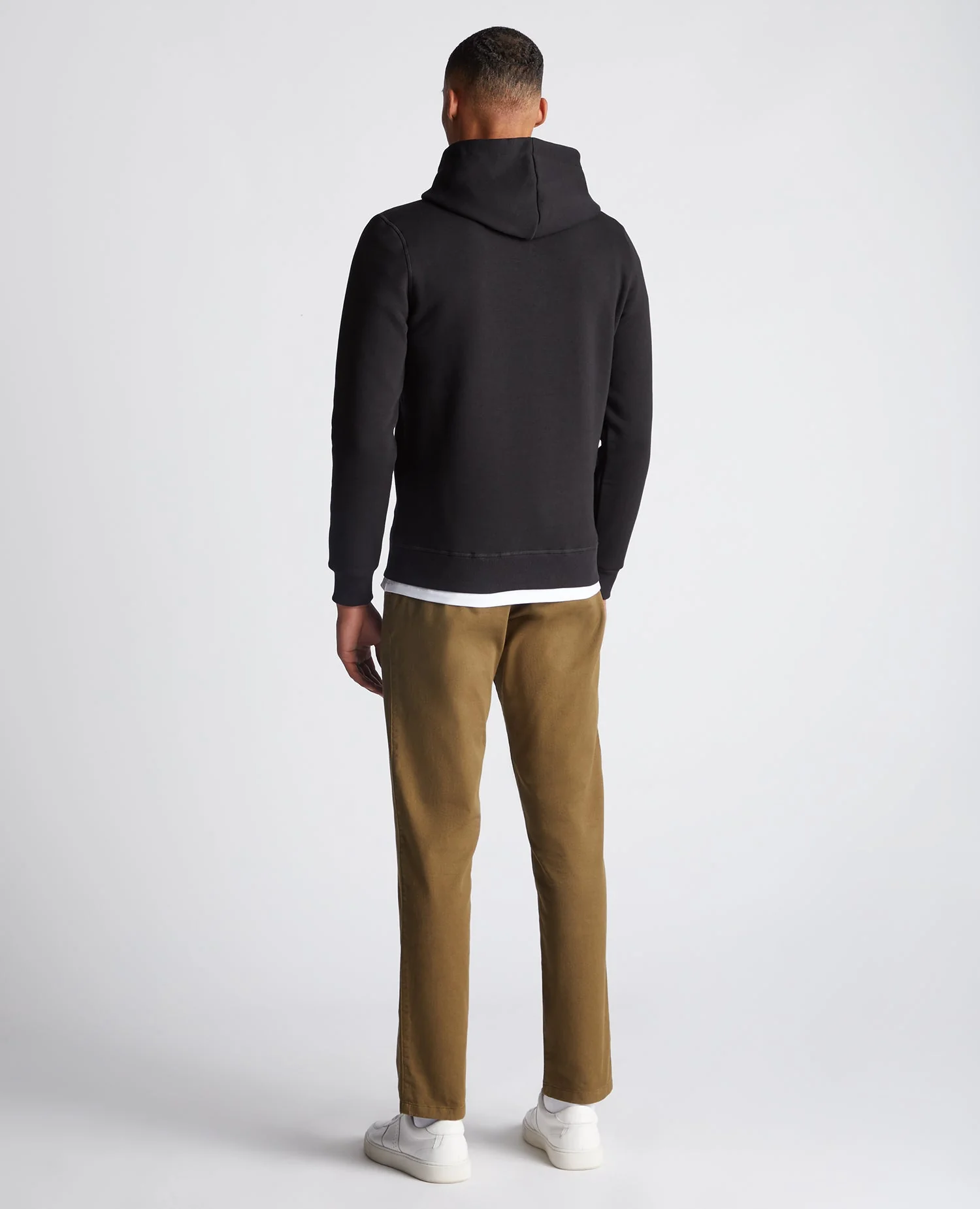 Tapered Fit Cotton-Blend Hoodie - Image 3