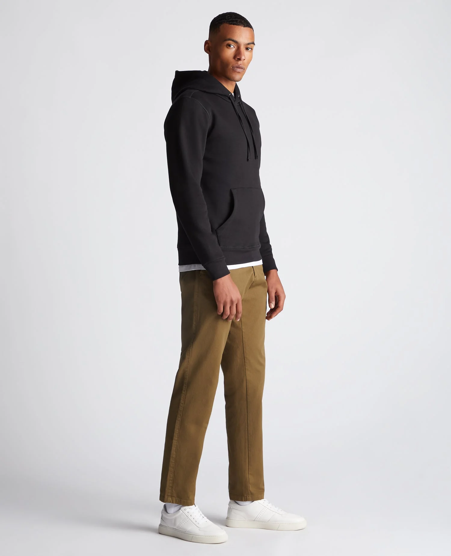 Tapered Fit Cotton-Blend Hoodie - Image 4