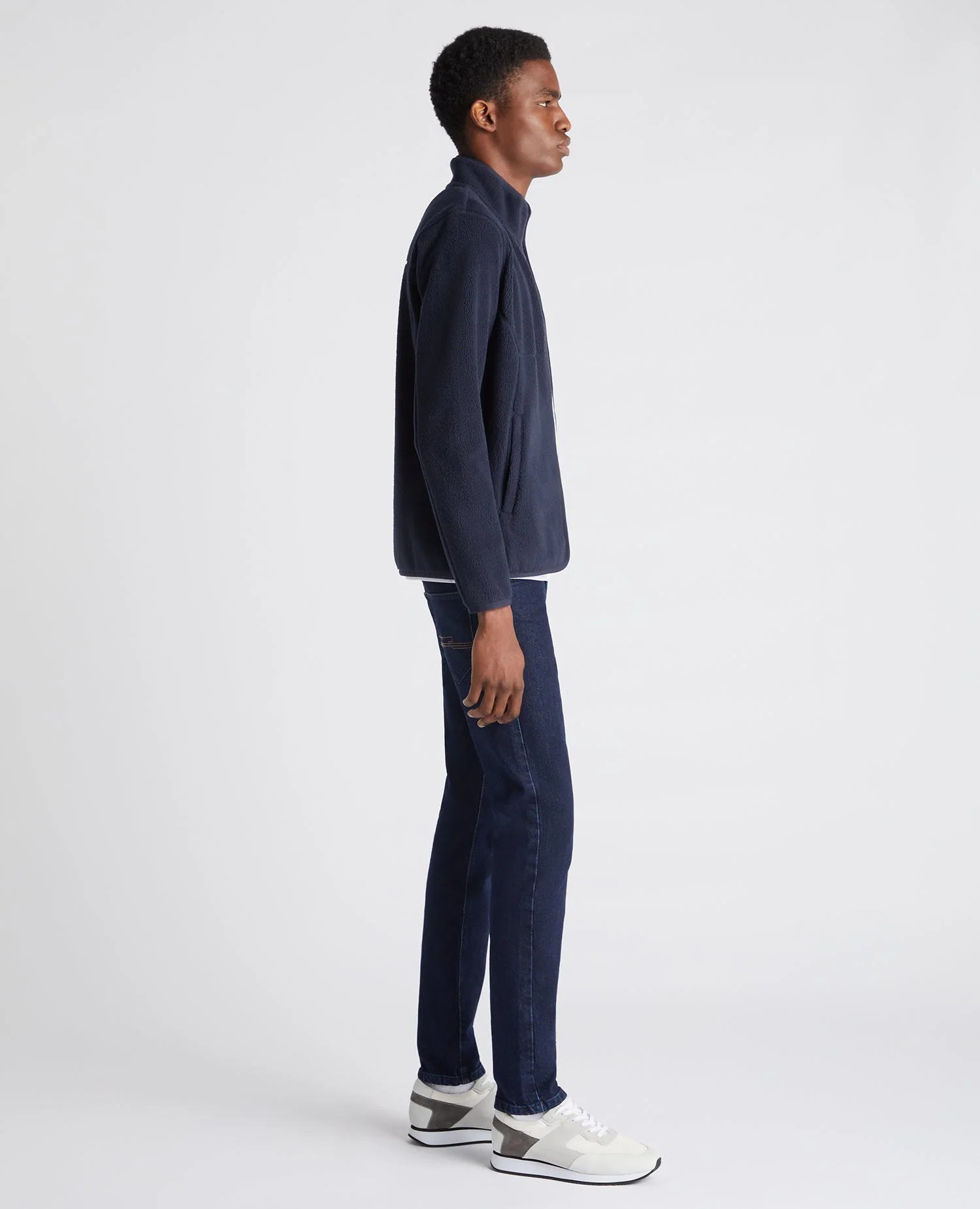 Slim Fit Long-Sleeve Fleece - Image 4