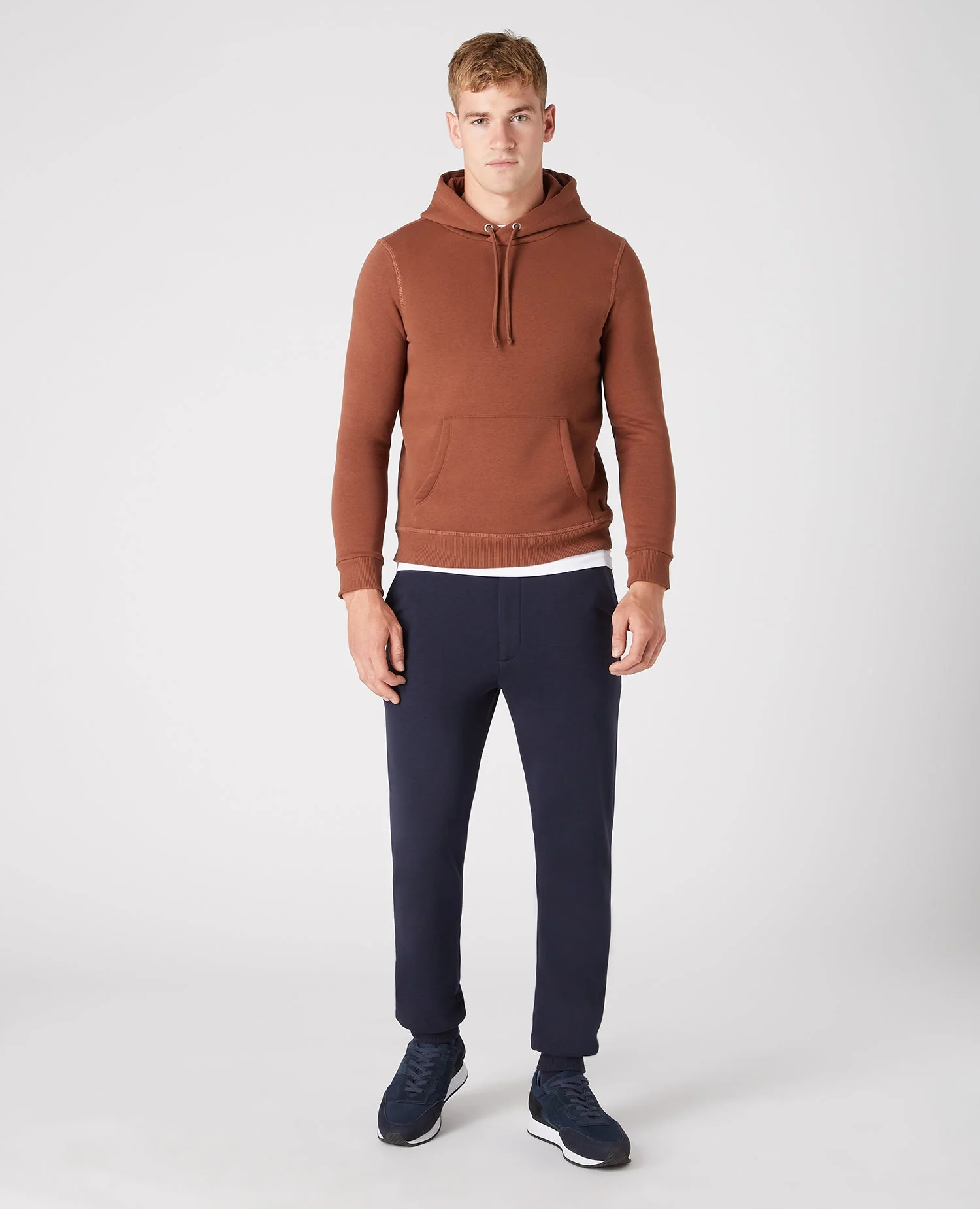 Tapered Fit Cotton-Blend Hoodie - Image 2