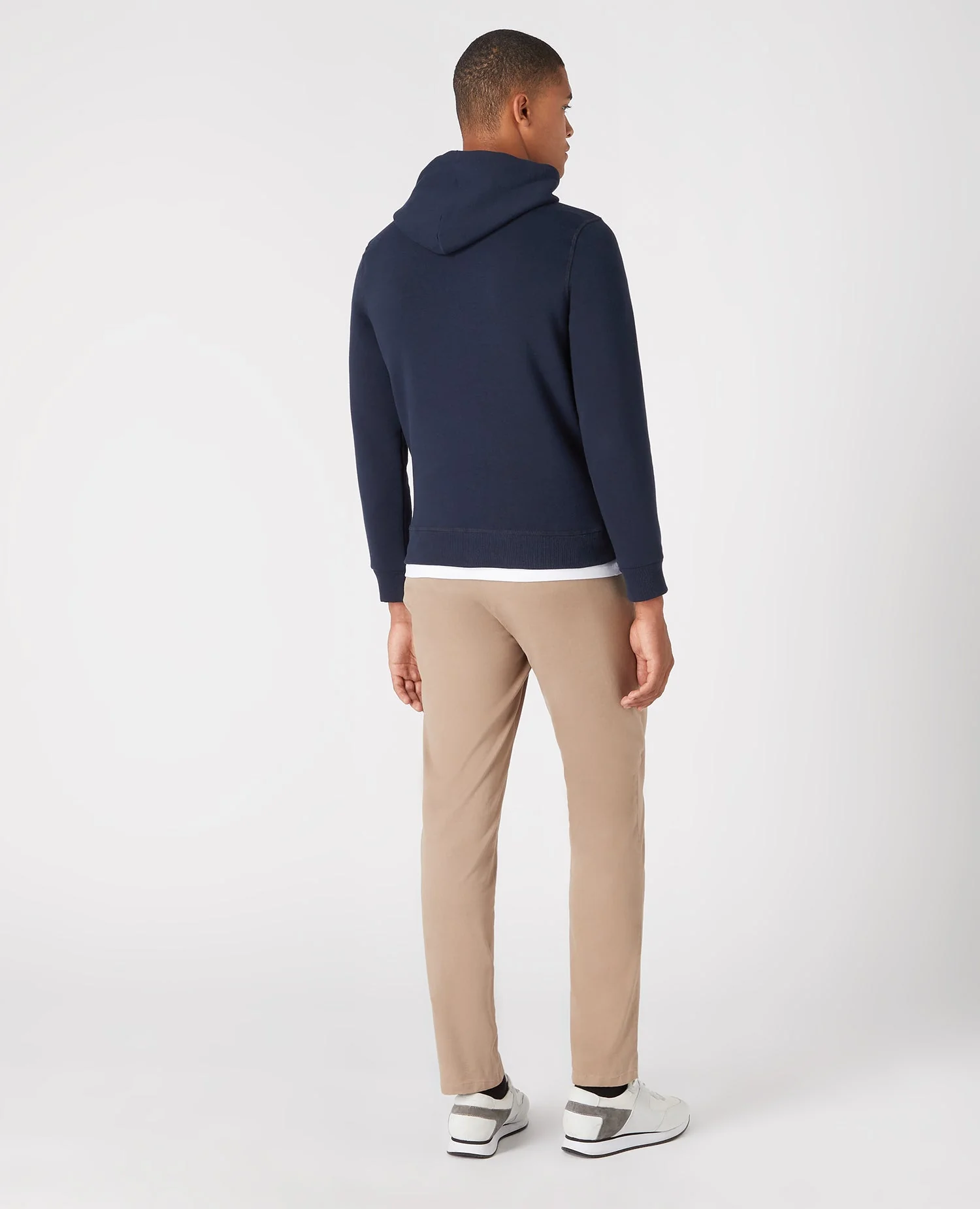 Tapered Fit Cotton-Blend Hoodie - Image 3
