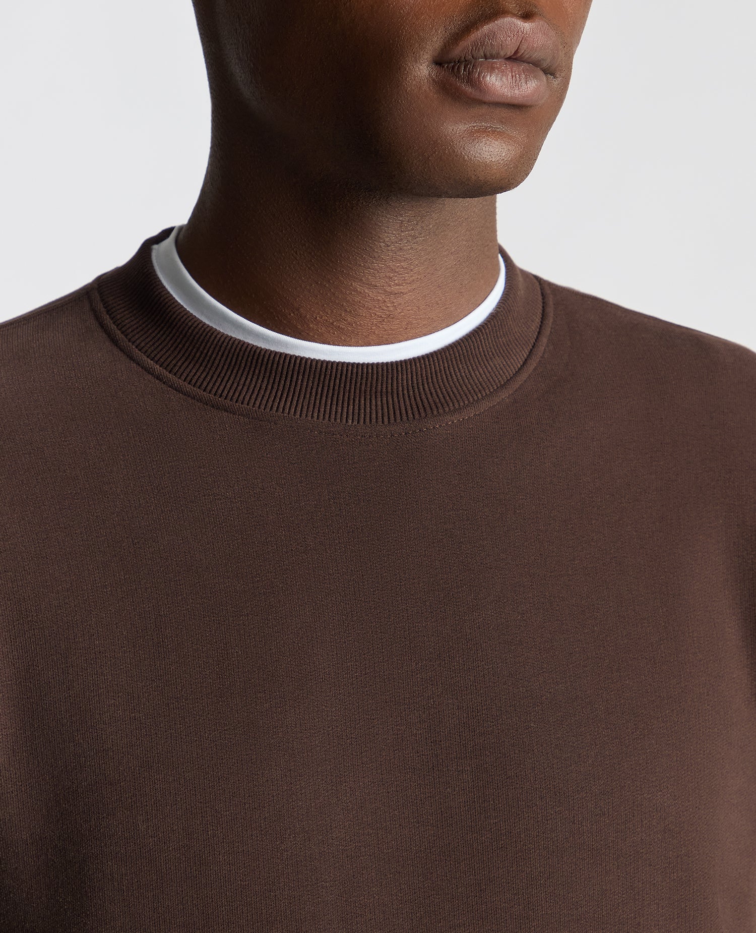 Tapered Fit Soft Touch Cotton-Blend Sweatshirt - Image 5