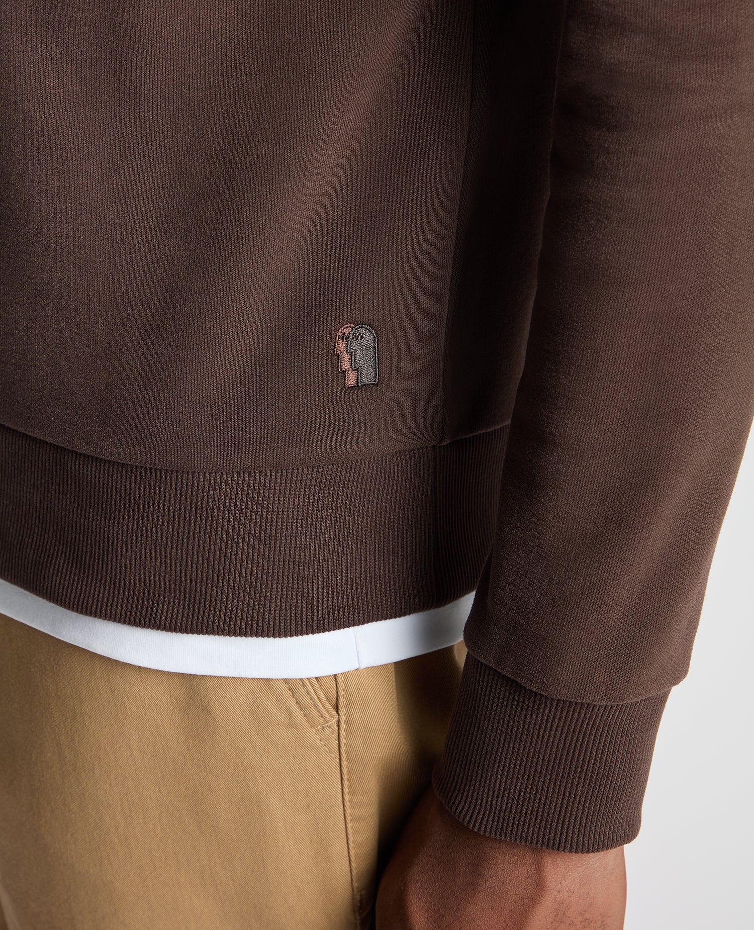 Tapered Fit Soft Touch Cotton-Blend Sweatshirt - Image 6