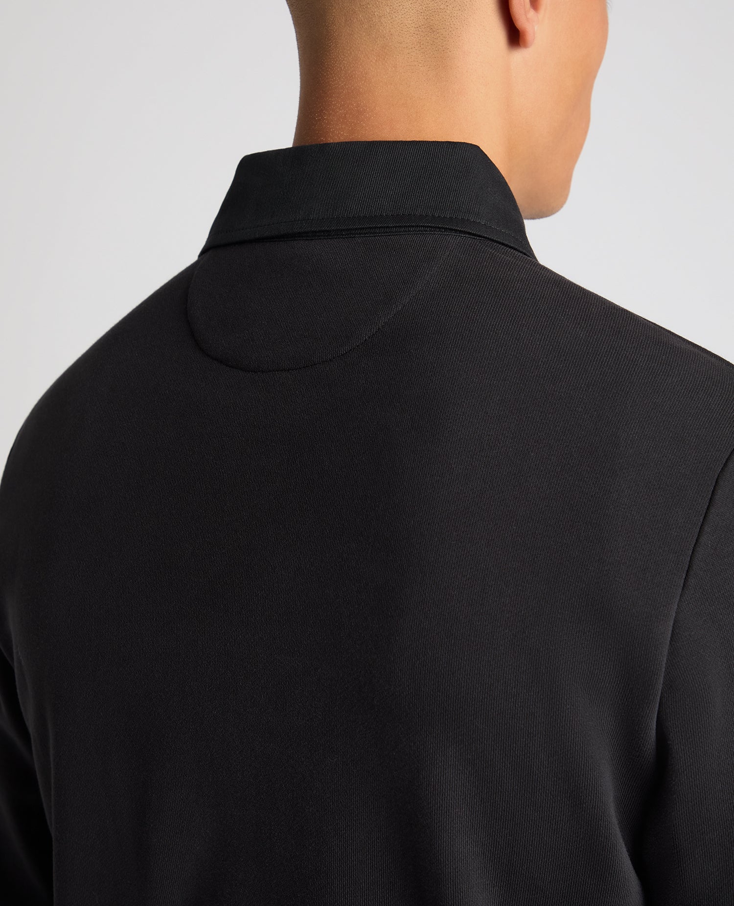 Regular Fit Organic Cotton-Stretch Jersey Polo - Image 5