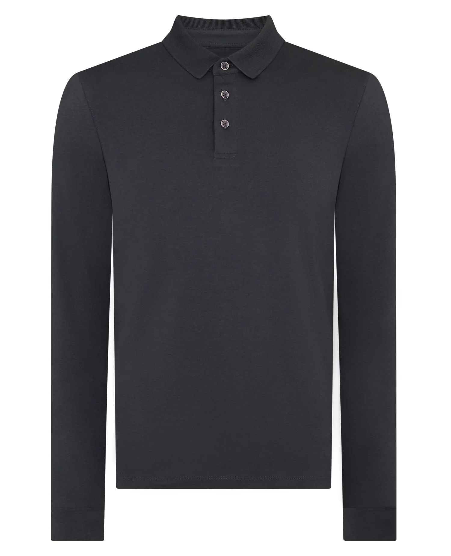 Tapered Fit Cotton-Stretch Polo Shirt - Image 6