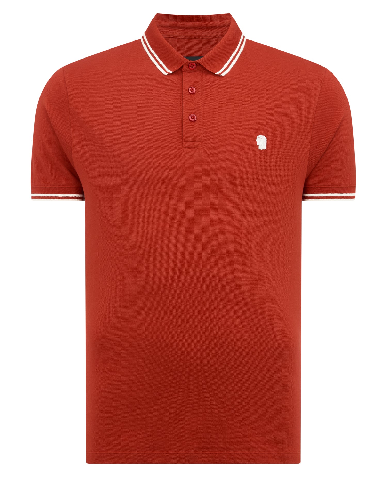 Tapered Fit Cotton-Stretch Polo Shirt - Image 6