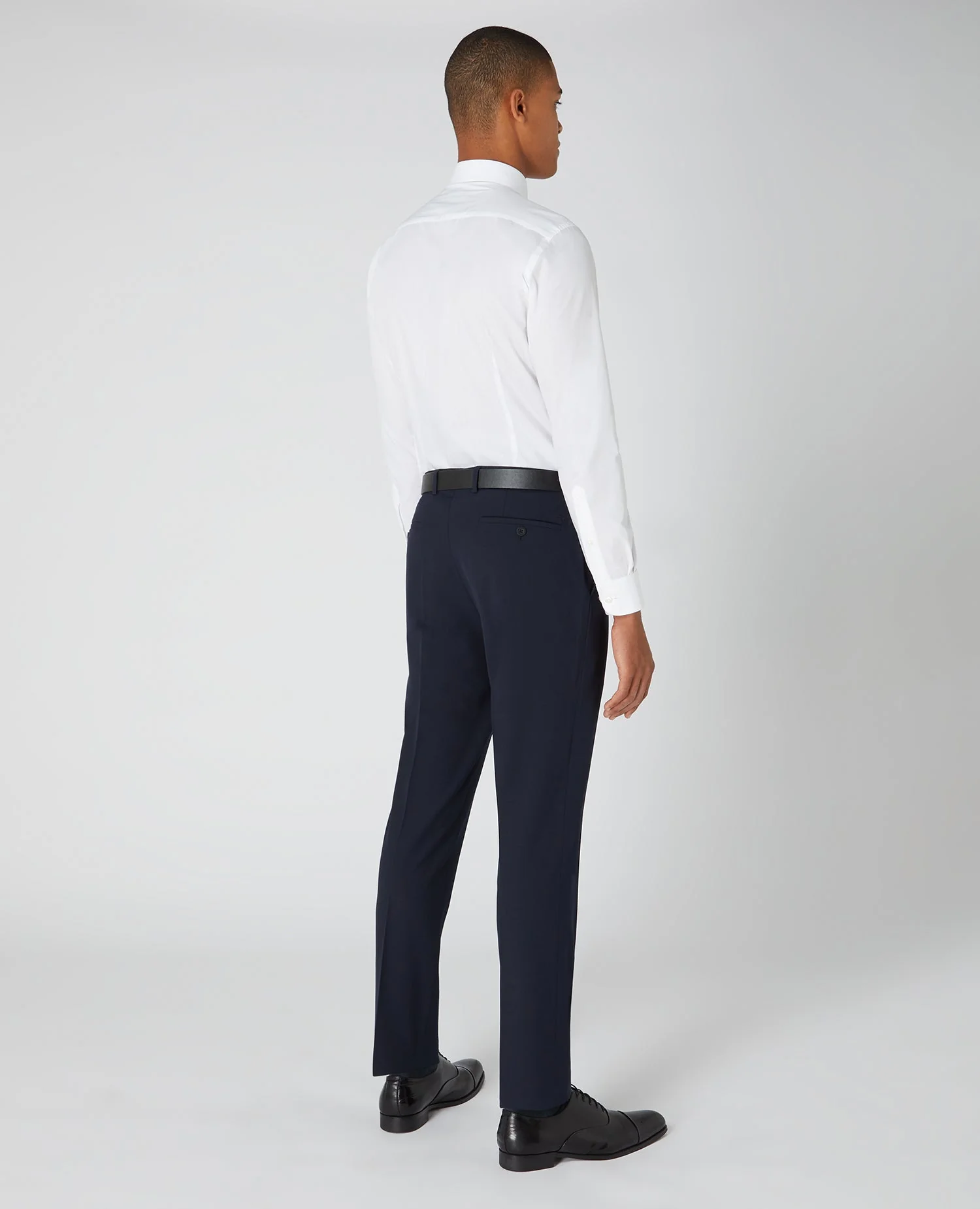Tapered Fit Formal Trousers - Image 3