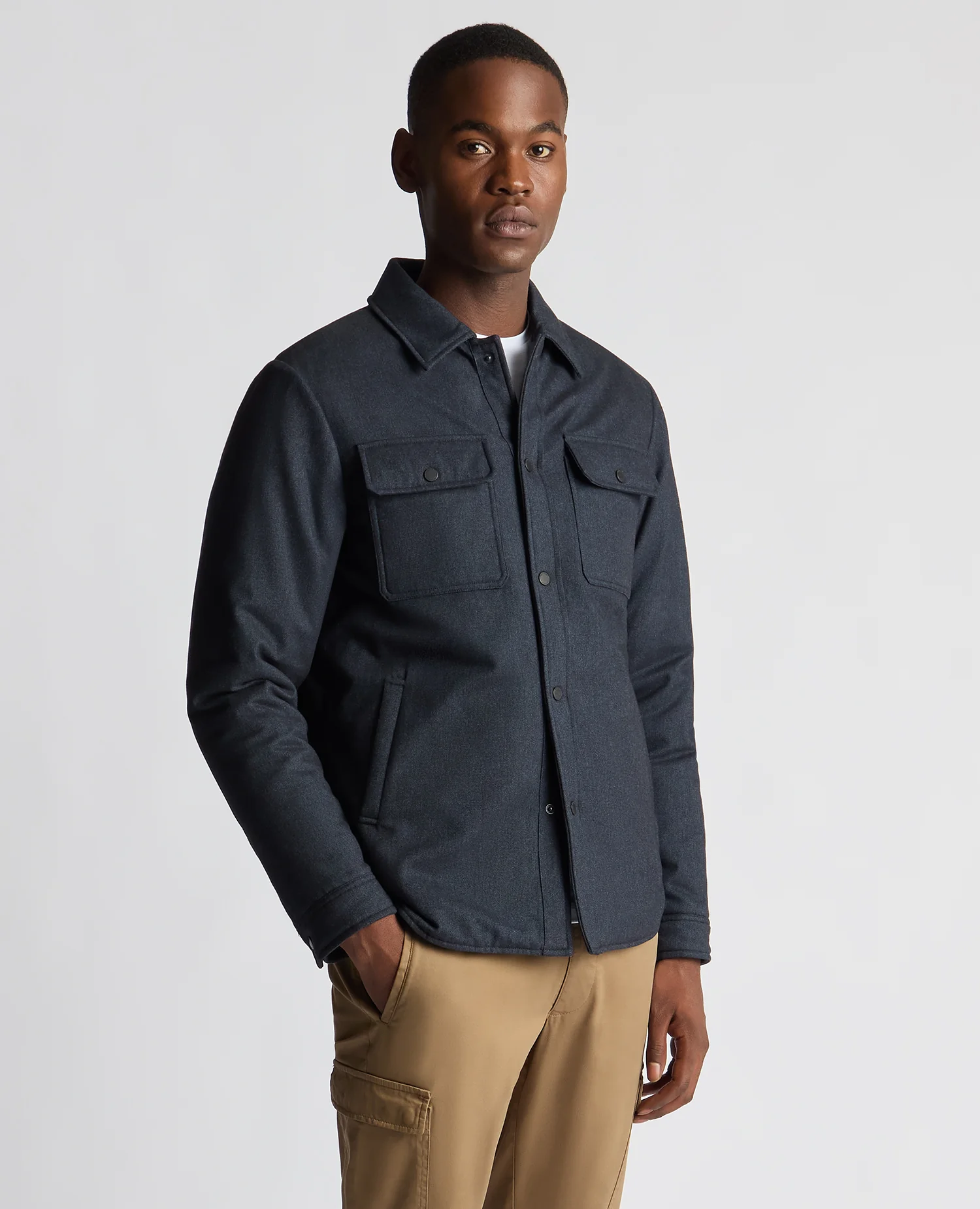 Regular Fit Quilted Overshirt