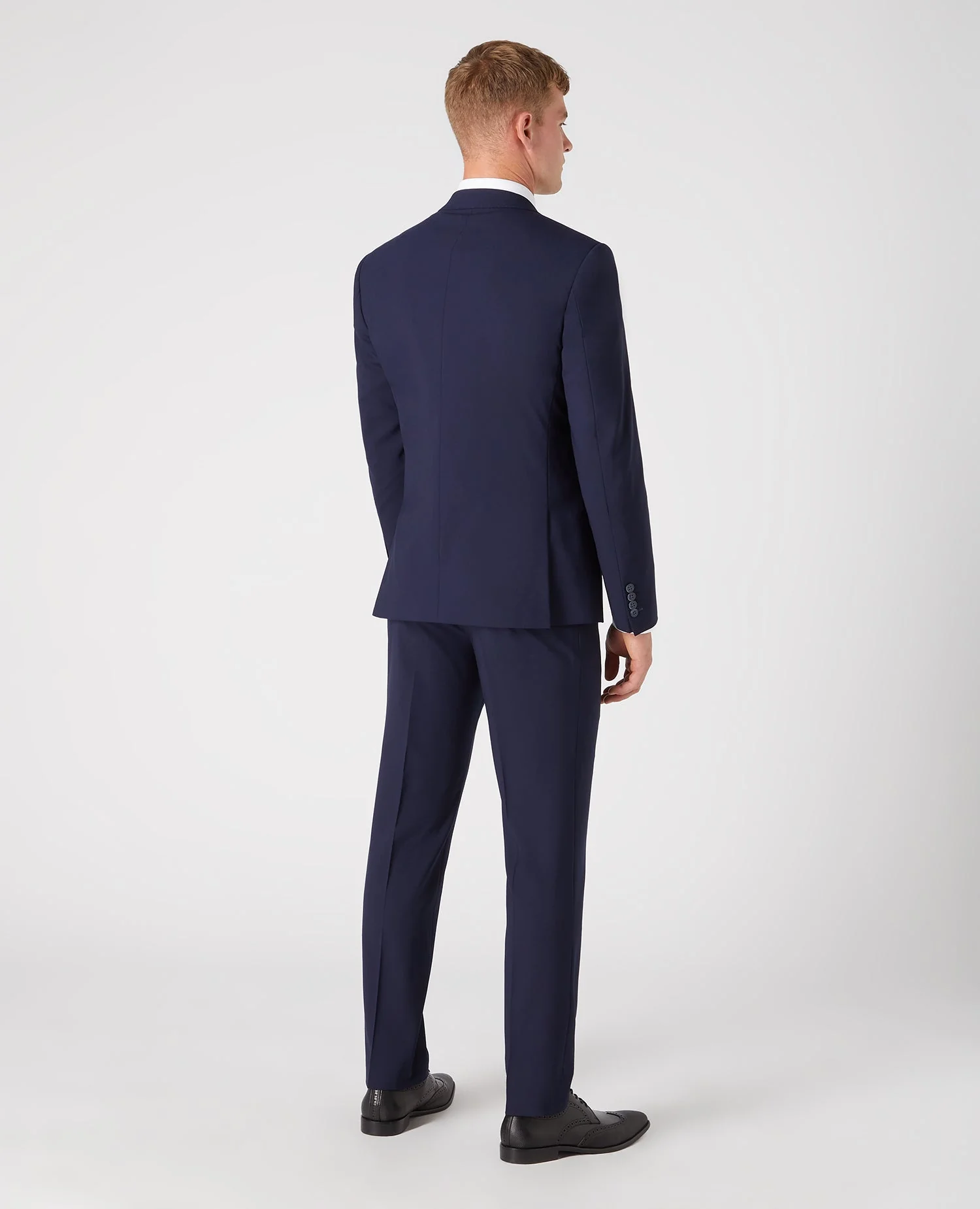 Tapered Fit Wool-Rich Stretch Mix and Match Suit Jacket - Image 3