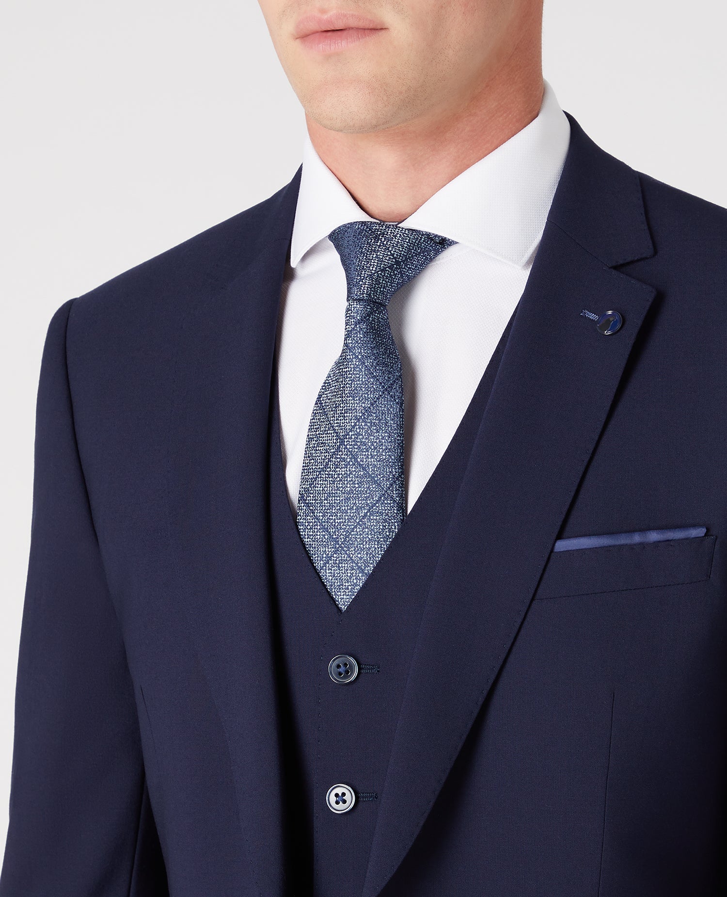 Tapered Fit Wool-Rich Stretch Mix and Match Suit Jacket - Image 4