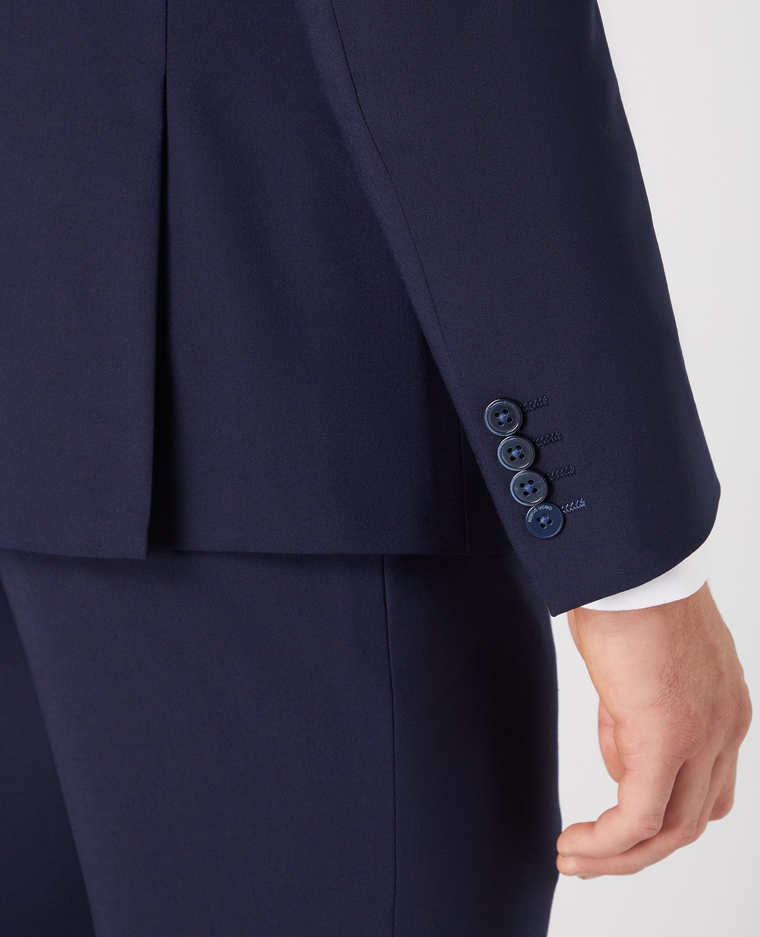 Tapered Fit Wool-Rich Stretch Mix and Match Suit Jacket - Image 5