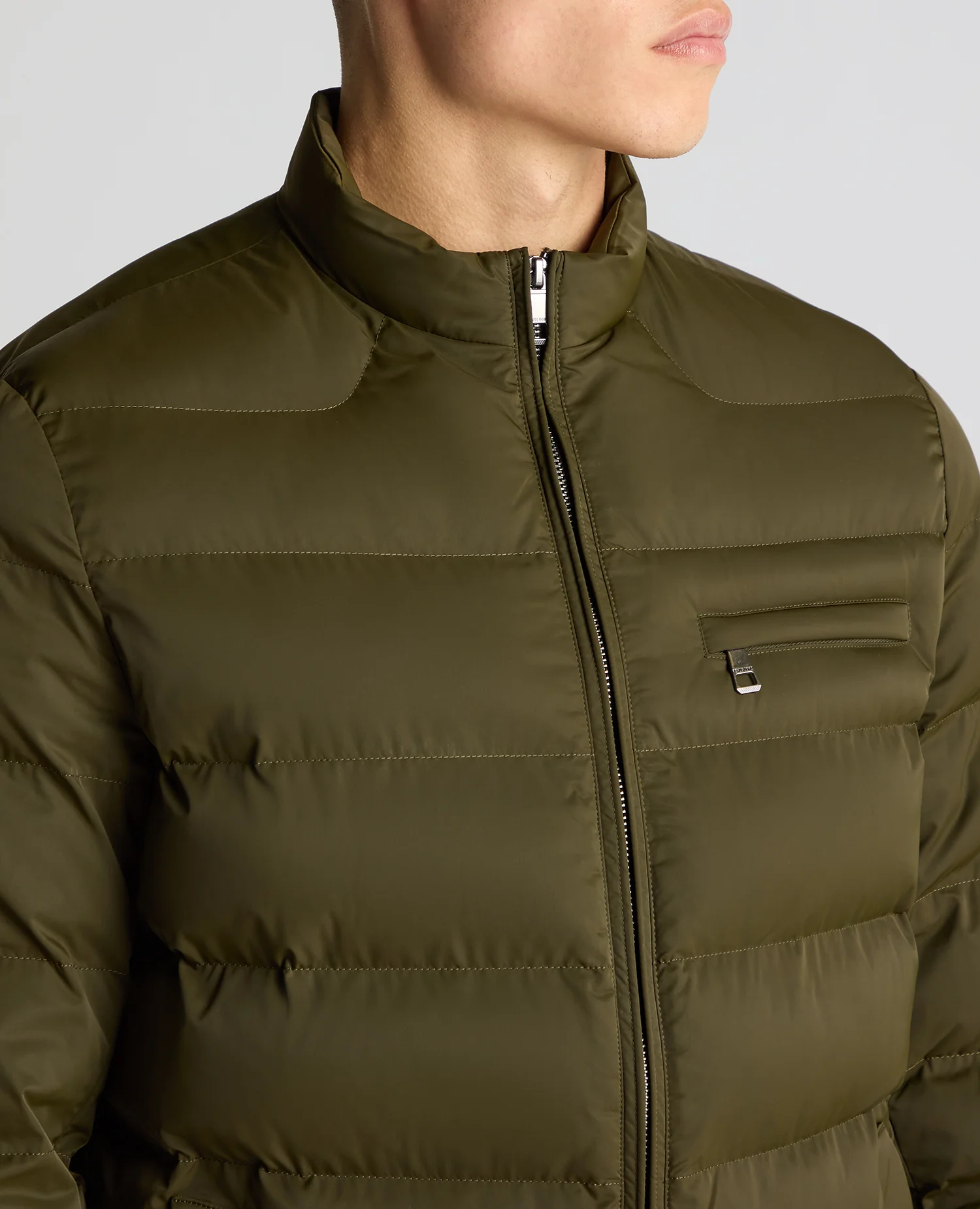 Regular Fit Quilted Jacket - Image 6