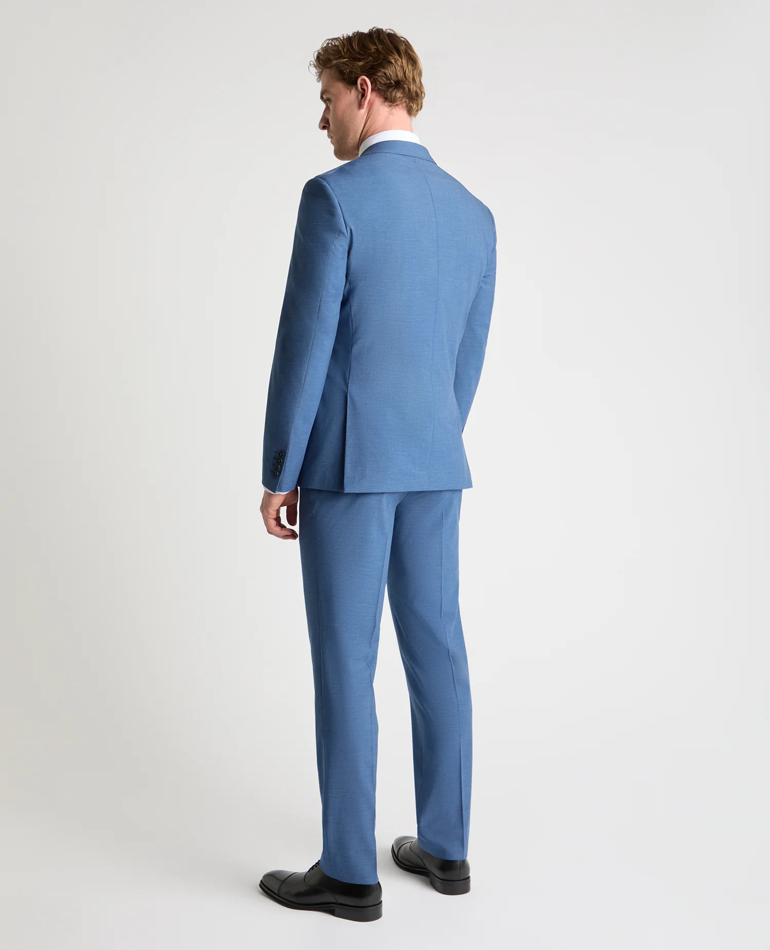 Tapered Fit Peak Lapel Suit - Image 3