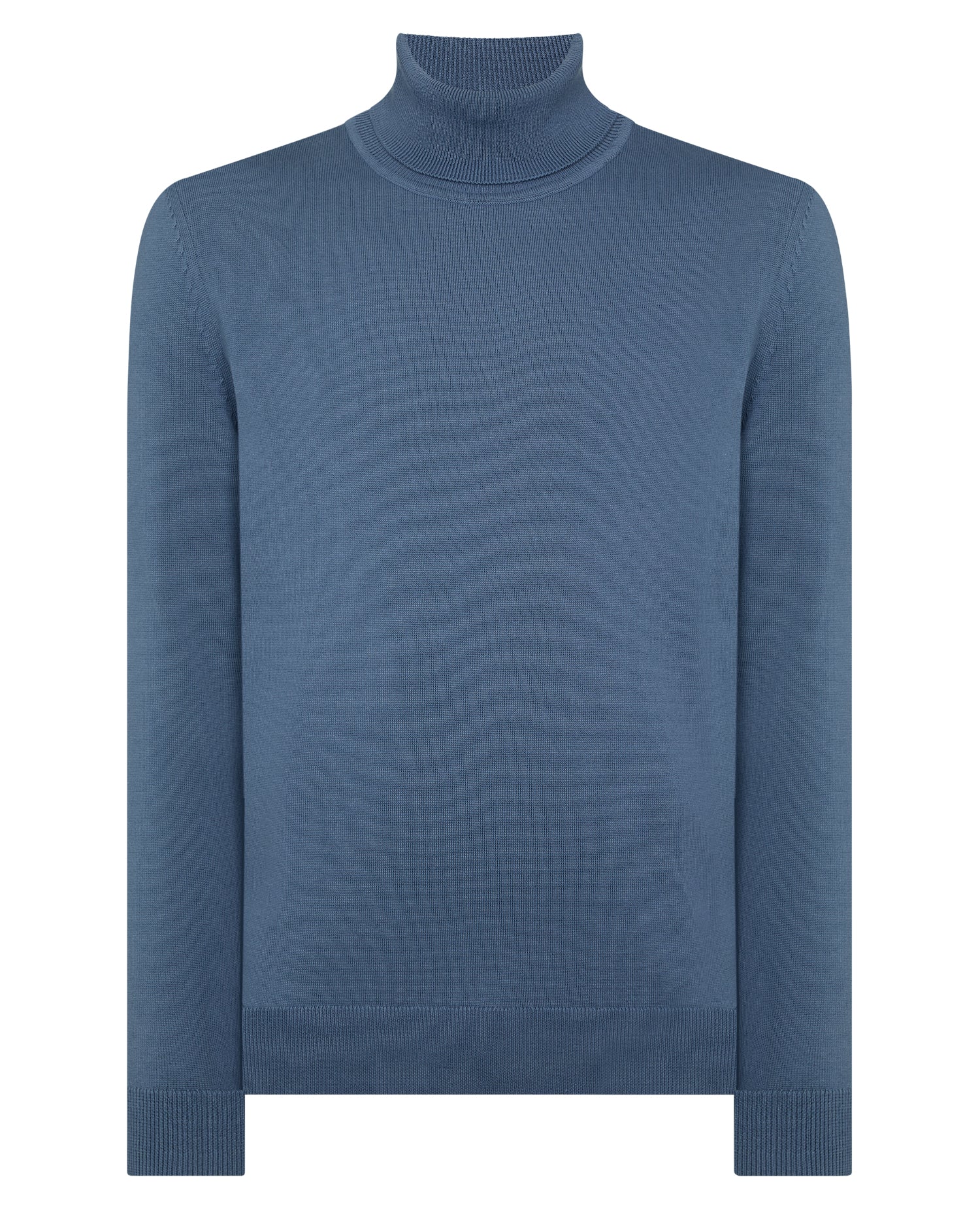Roll Neck Cotton Sweater - Image 5
