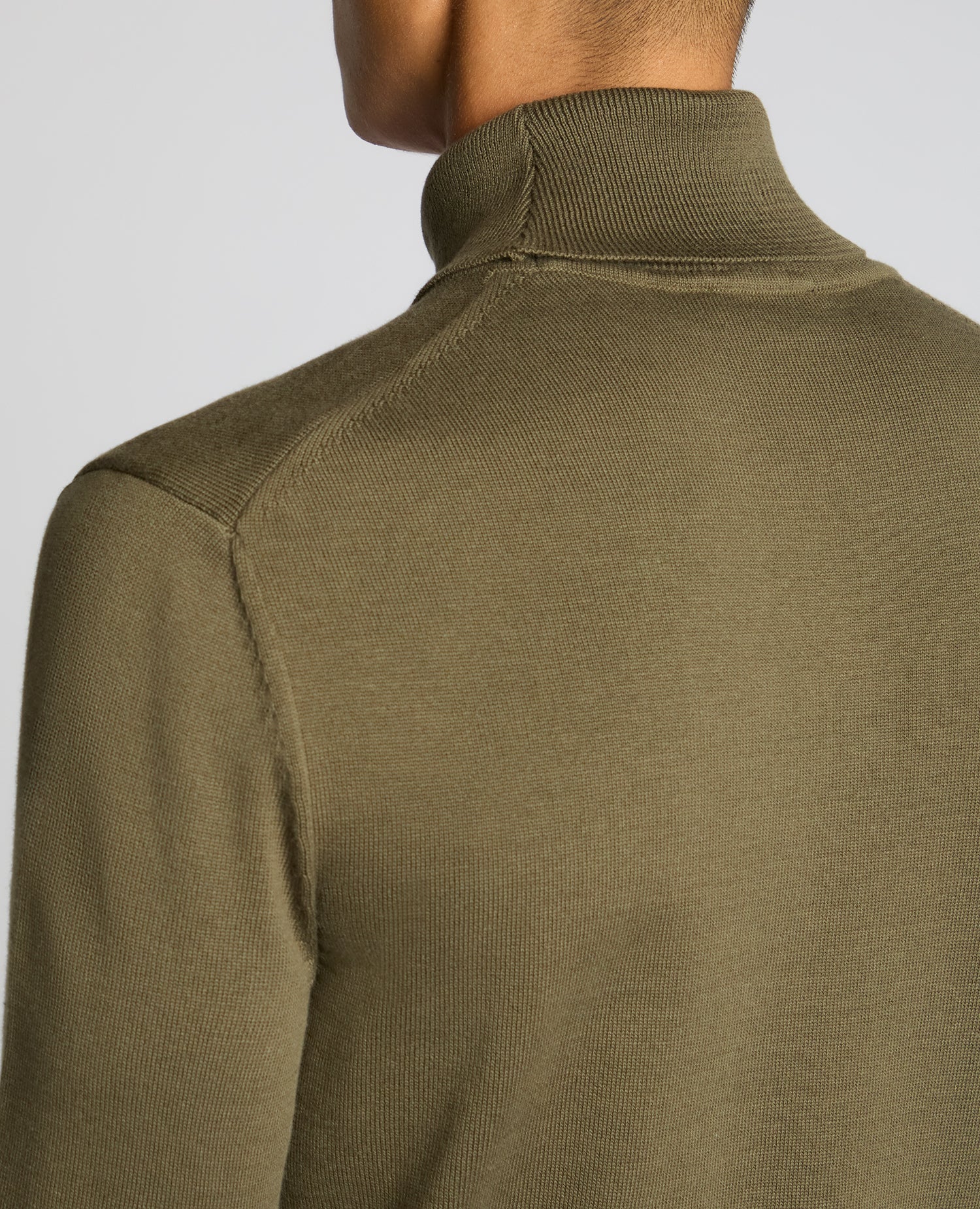 Roll Neck Cotton Sweater - Image 6