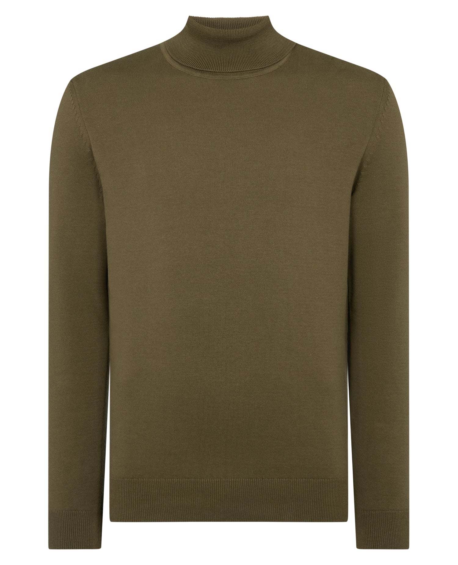 Roll Neck Cotton Sweater - Image 7