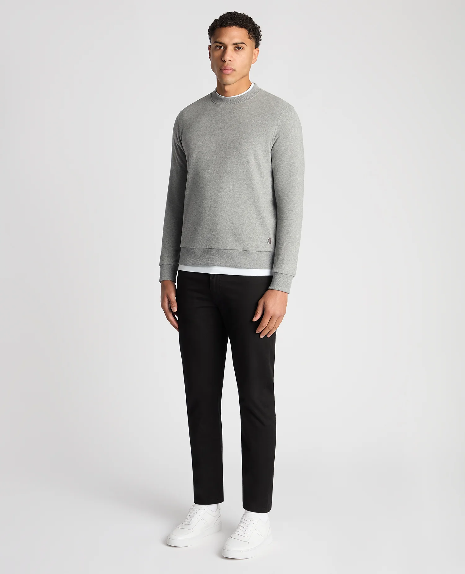 Crew Neck Terry Sweatshirt - Image 2