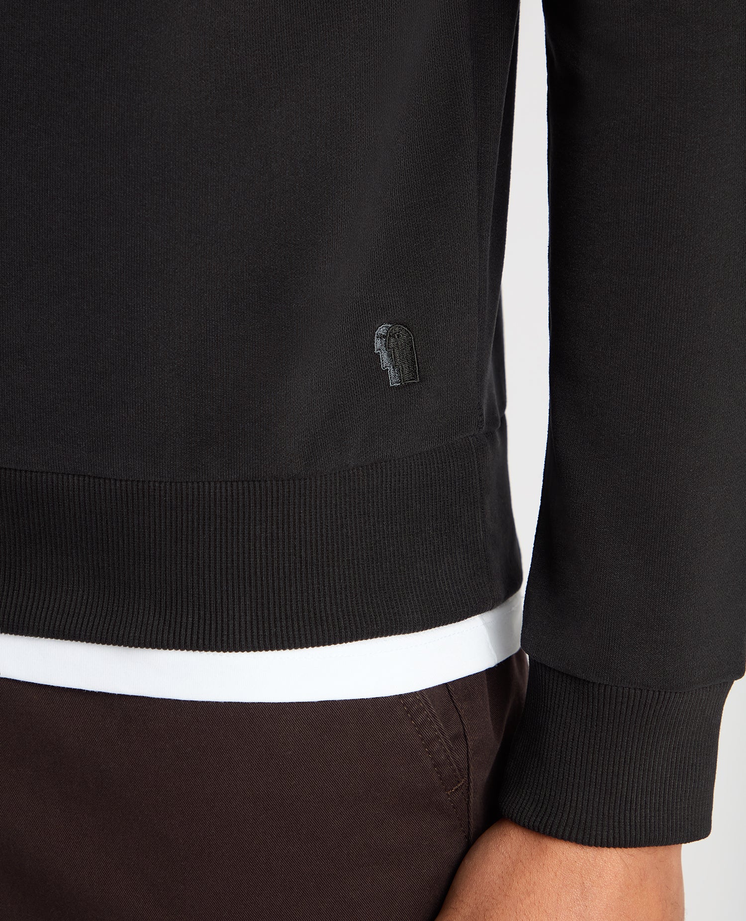 Tapered Fit Soft Touch Cotton-Blend Sweatshirt - Image 5