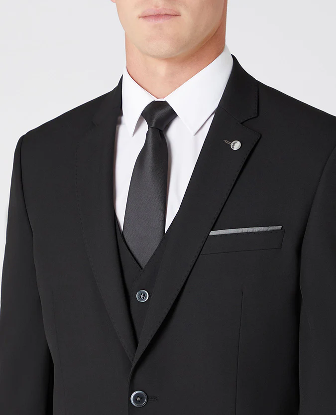 Tapered Fit Mix and Match Suit Jacket - Image 4