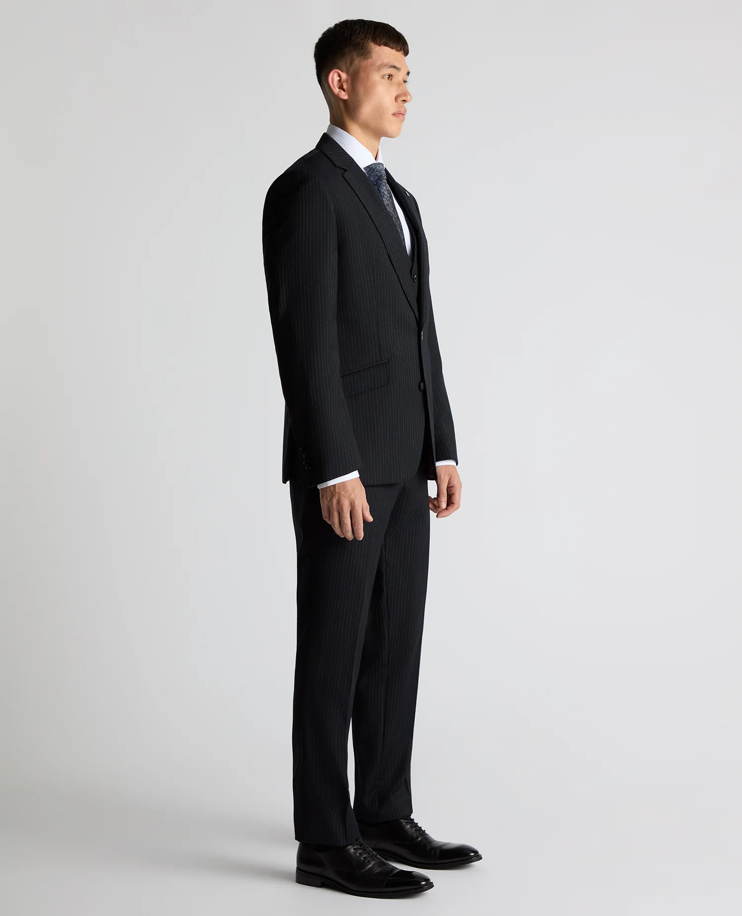 Tapered Fit Wool Rich Suit Jacket - Image 3