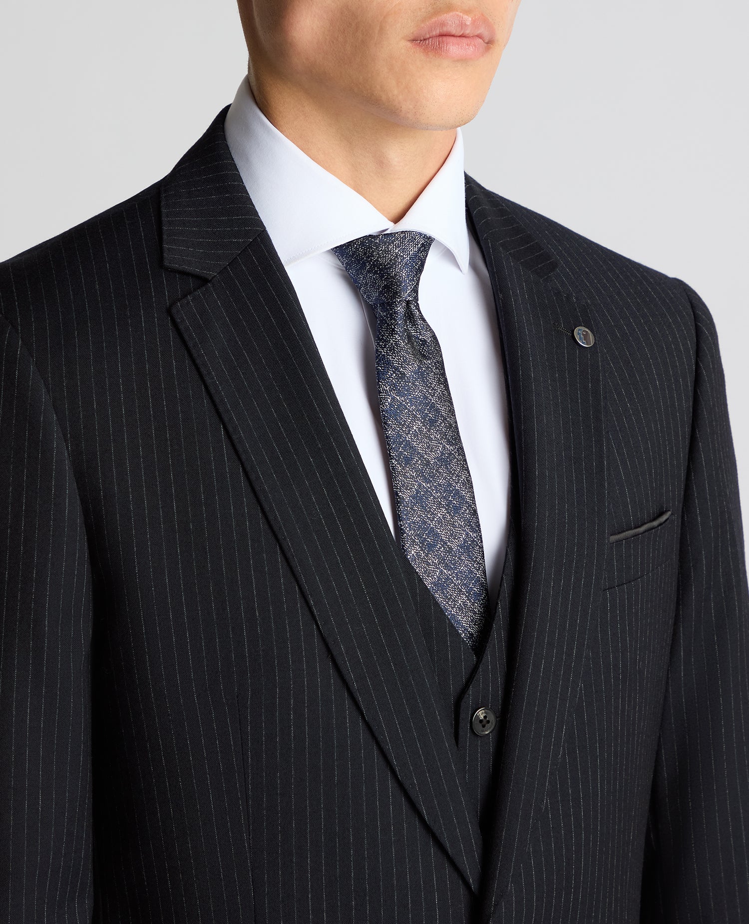 Tapered Fit Wool Rich Suit Jacket - Image 5