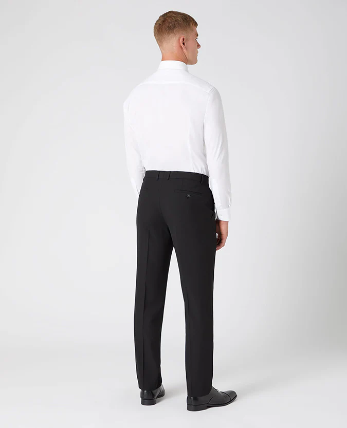 Tapered Fit Mix and Match Suit Trousers - Image 3