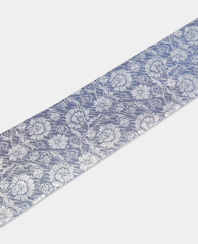 Silk Floral Tie - Image 2