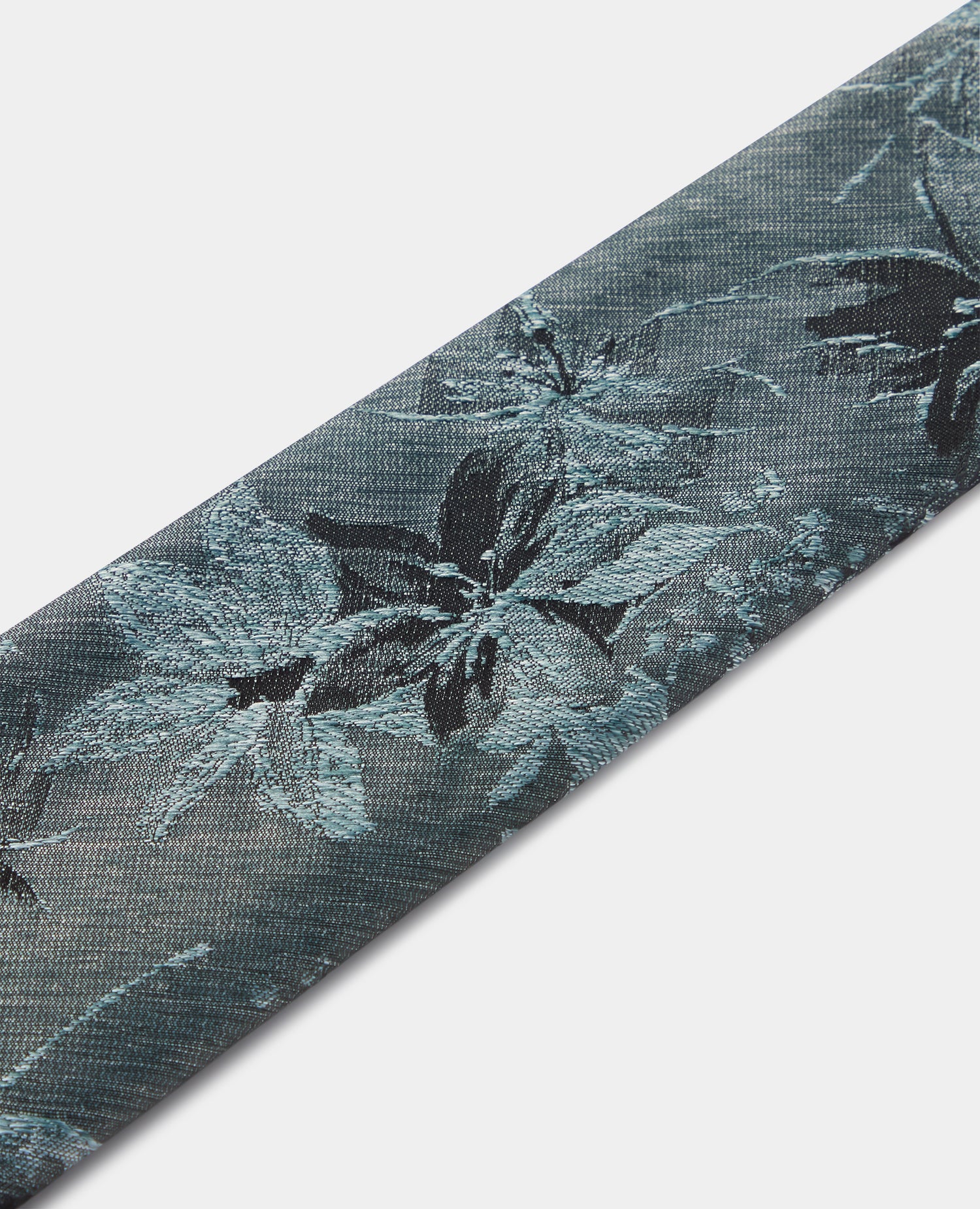 Shaded Floral Print Tie - Image 2